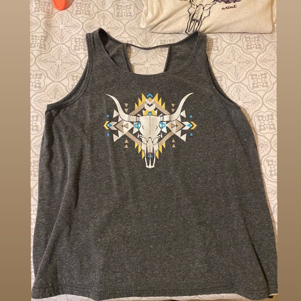 Western tank top
